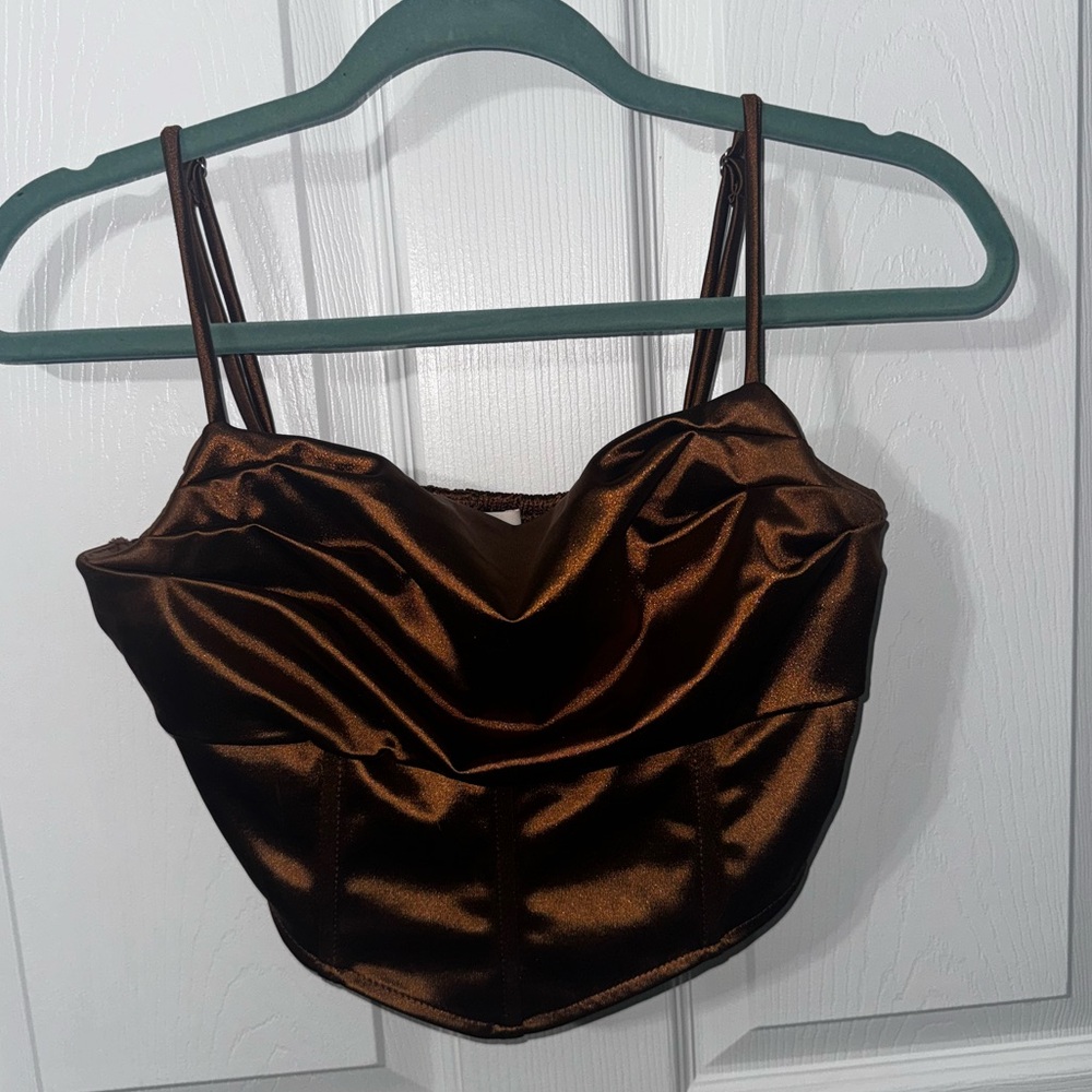 Better Be Cropped Corset Top